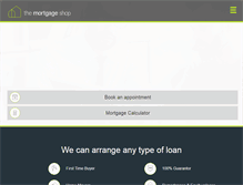 Tablet Screenshot of mortgageshop.je